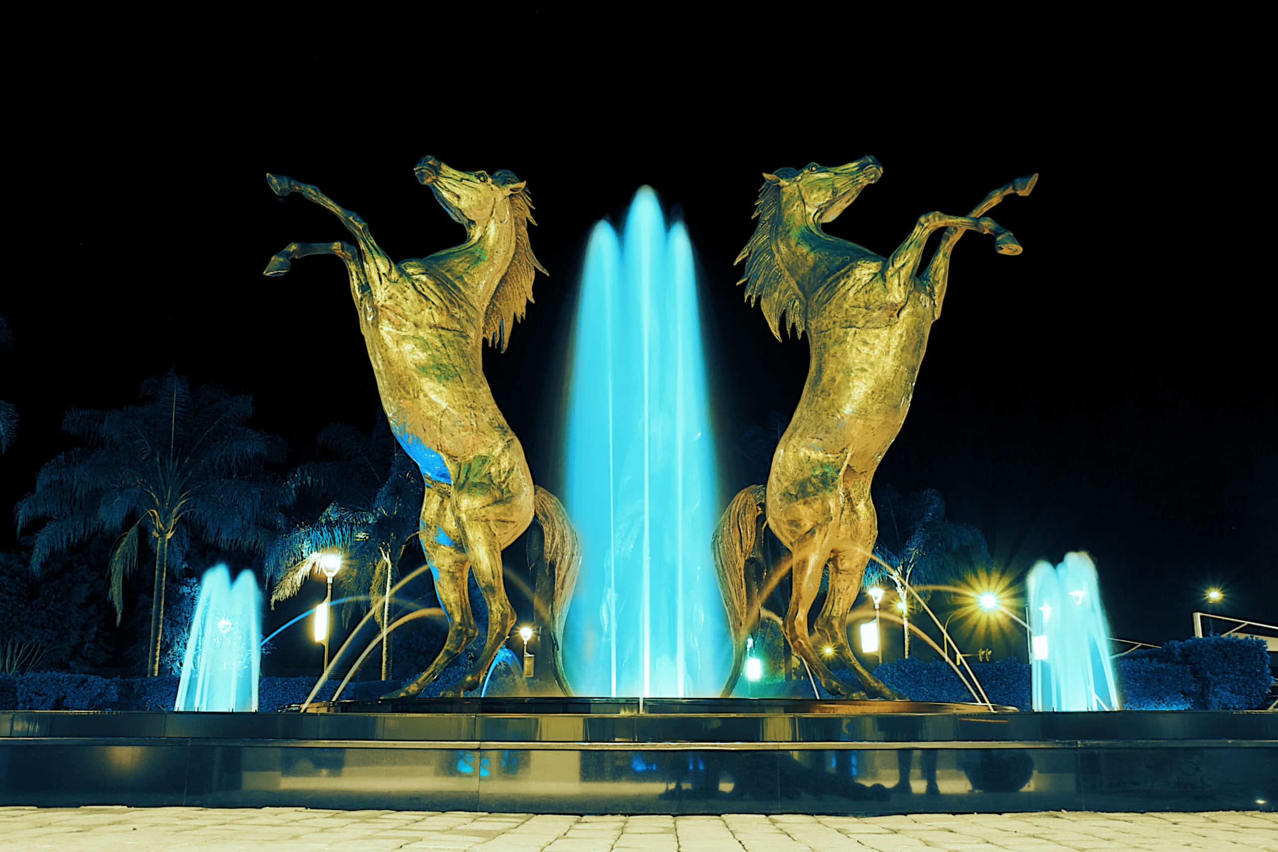 Golden Horse Fountain