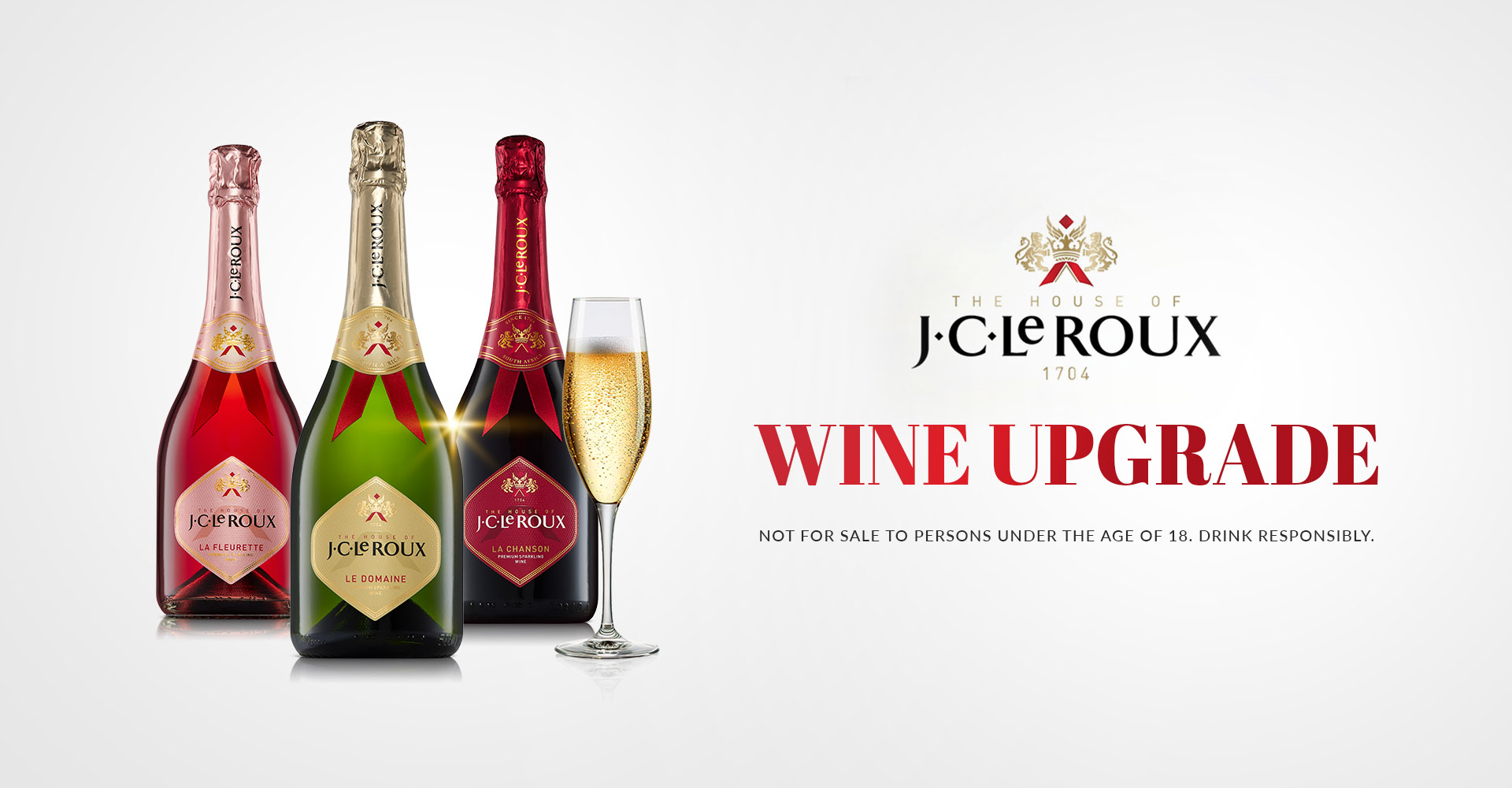 J.C. Le Roux Sparkling Wine Varietal Upgrade - Golden Horse Casino