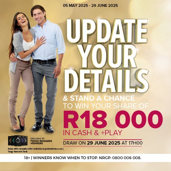 UPDATE YOUR DETAILS