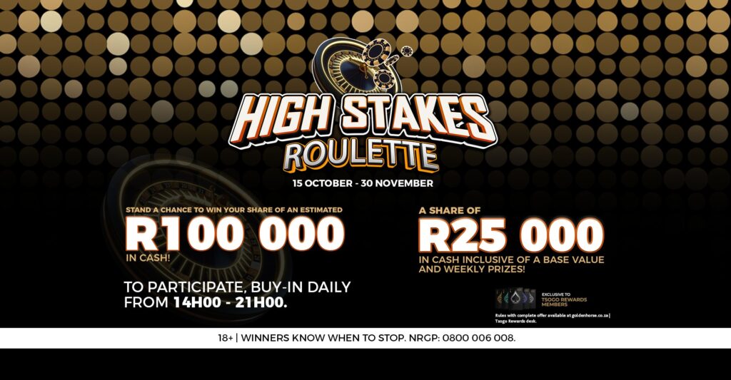 HIGH STAKES ROULETTE