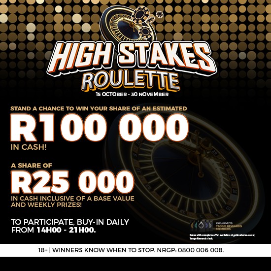 HIGH STAKES ROULETTE